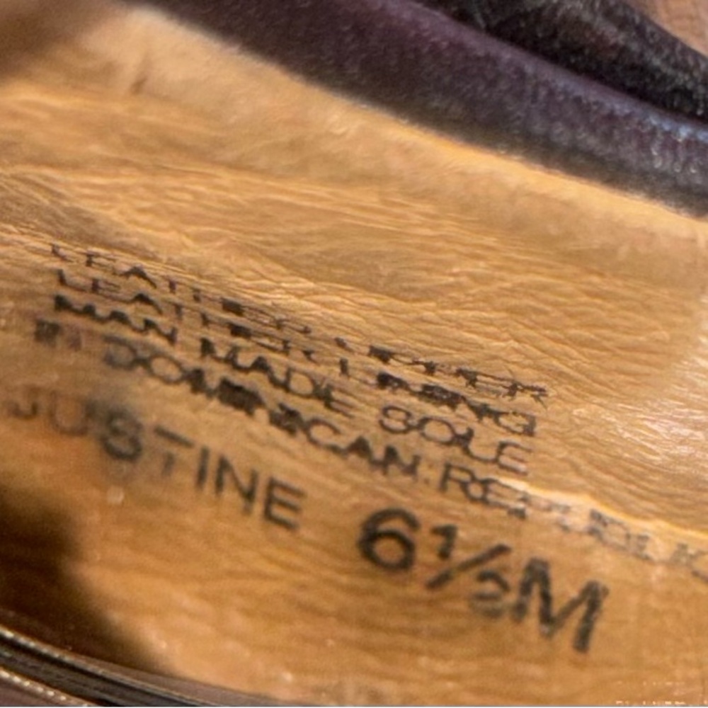 Justine Nurture Leather Footwear - Picture 6 of 6